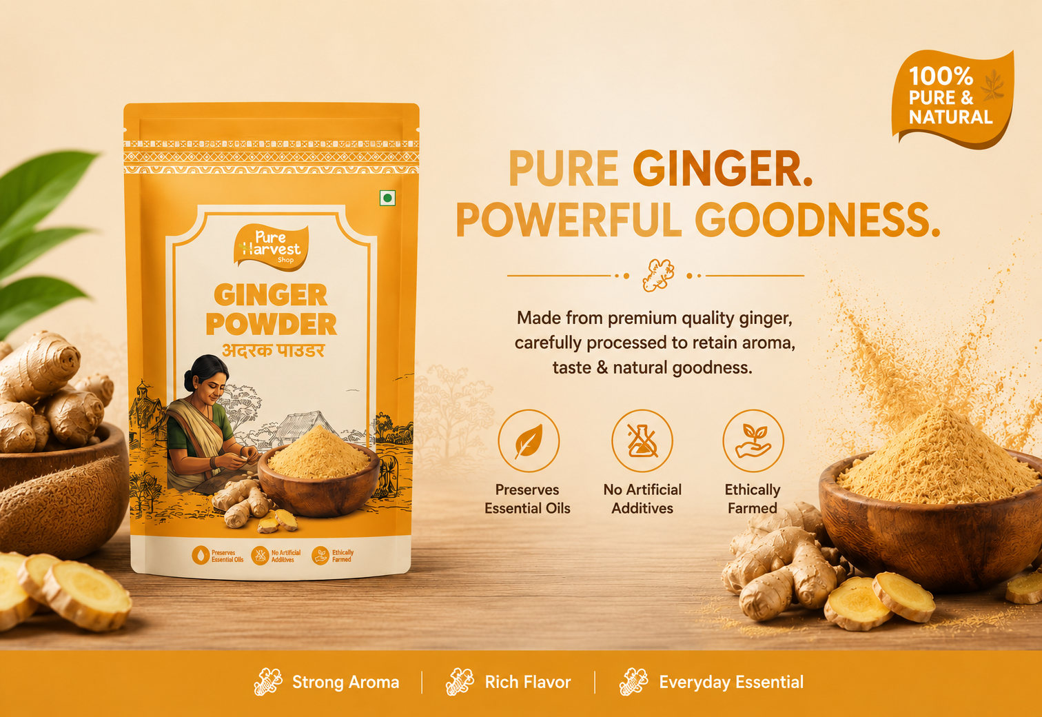 powder ginger